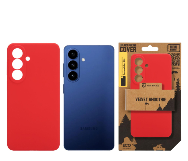 Tactical Velvet Smoothie Kryt pro Samsung Galaxy S26+ Chilli - 1514498 - zdjęcie 4